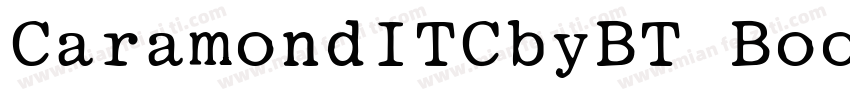 CaramondITCbyBT Book字体转换